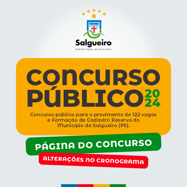 CONCURSO PÚBLICO 2024.